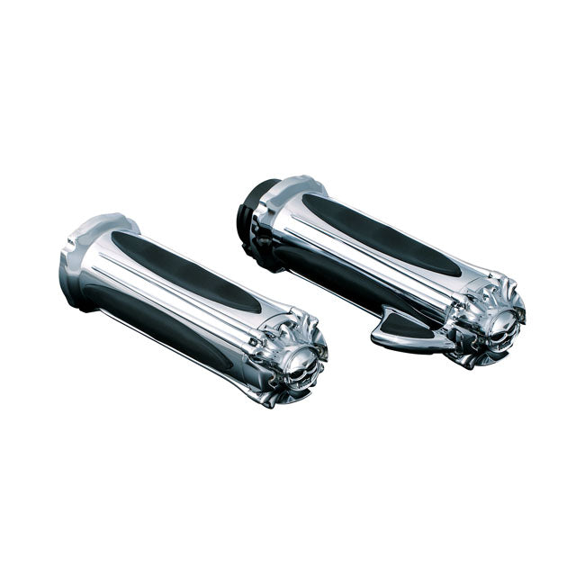 Kuryakyn Zombie Grips – 1981–2022 H-D with Dual Throttle Cables