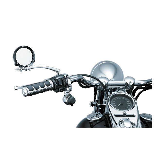 Kuryakyn Handlebar USB Charger / Power Point – Harley: 1982–2025 H-D Models; 2009–2025…