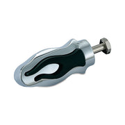 Kuryakyn Flamin'' Shift Peg. Chrome – All H-D with 5/16-24 Threads