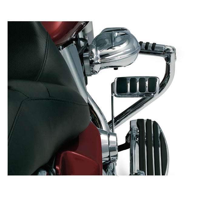 Kuryakyn Extended Brake Pedal Pad. Chrome – 1986–2017 Softail; 2012–2016 FLD…