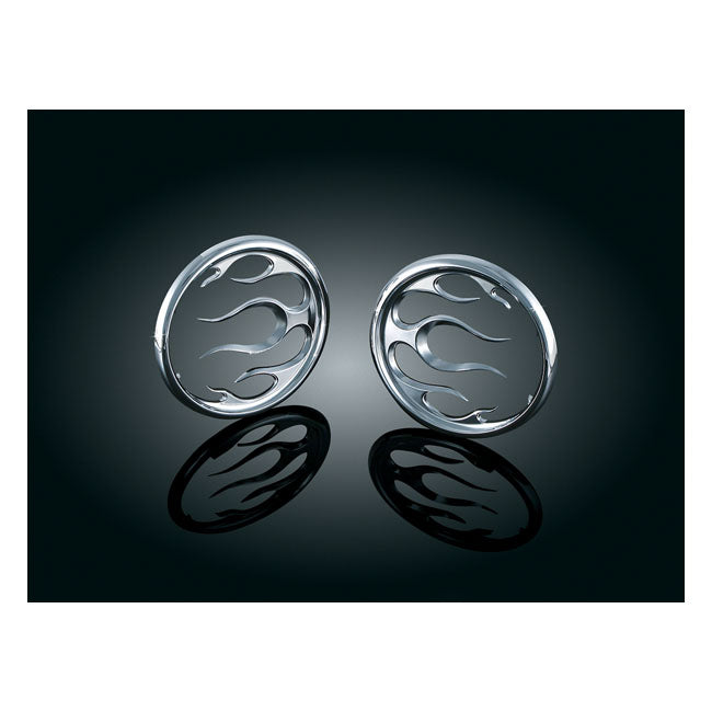 Kuryakyn Speaker Grill Accents. Flame – 1996–2013 Electra Glides; 2006–2013…