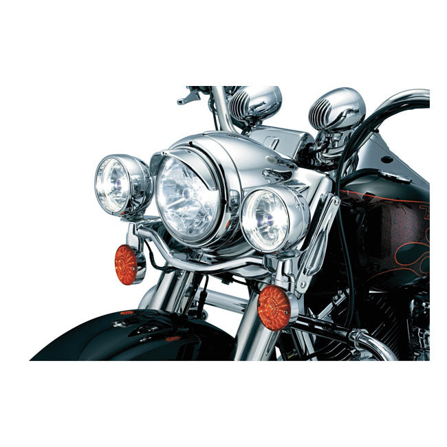Kuryakyn 7" Headlamp Visor Chrome – H-D: ''All H-D with 7" Headlamps…