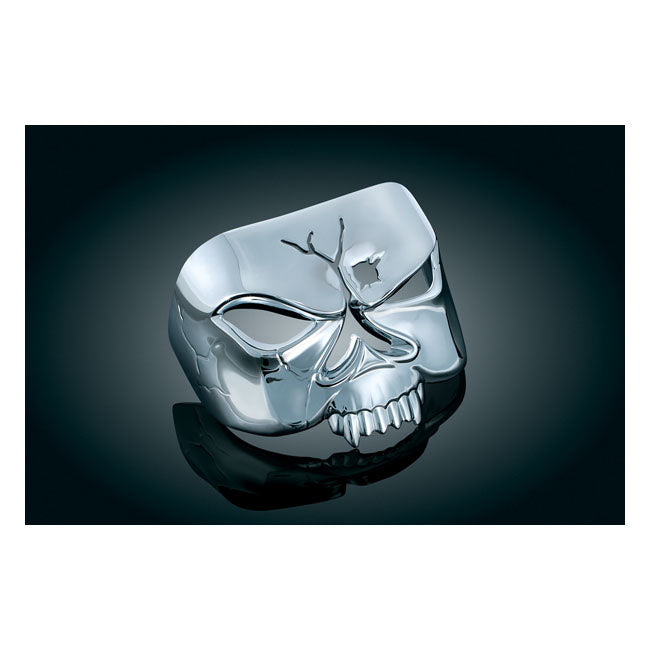Kuryakyn Zombie Taillight Cover. Chrome – 1973–2025 H-D with Conventional Center…