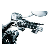 Kuryakyn ISO Contoured Throttle Boss. Right, Chrome – Fits Kuryakyn ISO-grips; ISO-flame Grips…
