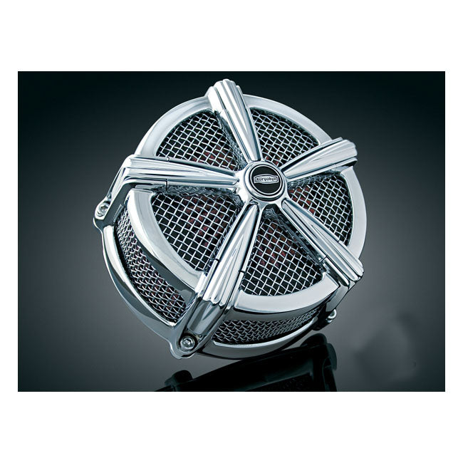 Kuryakyn Mach 2 Air Cleaner In Chrome For Harley-Davidson 2007-2020 Sportster Motorcycles