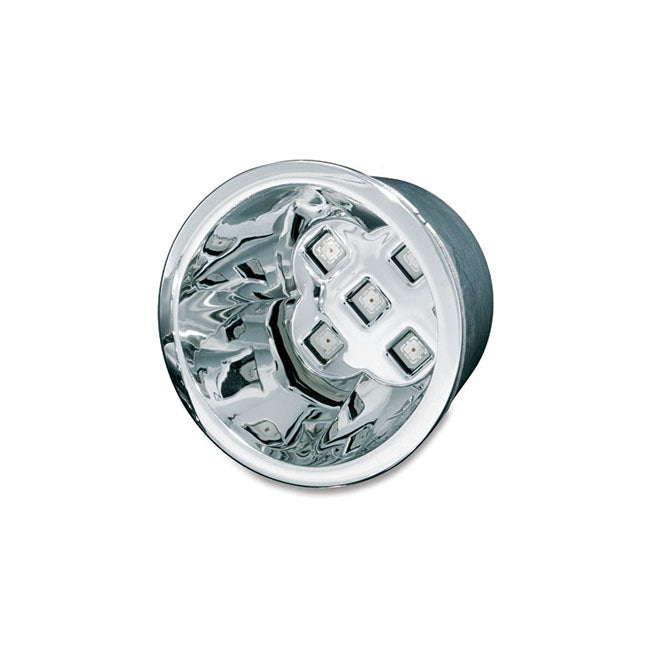 Kuryakyn Super Bright LED reflector bulb. Amber