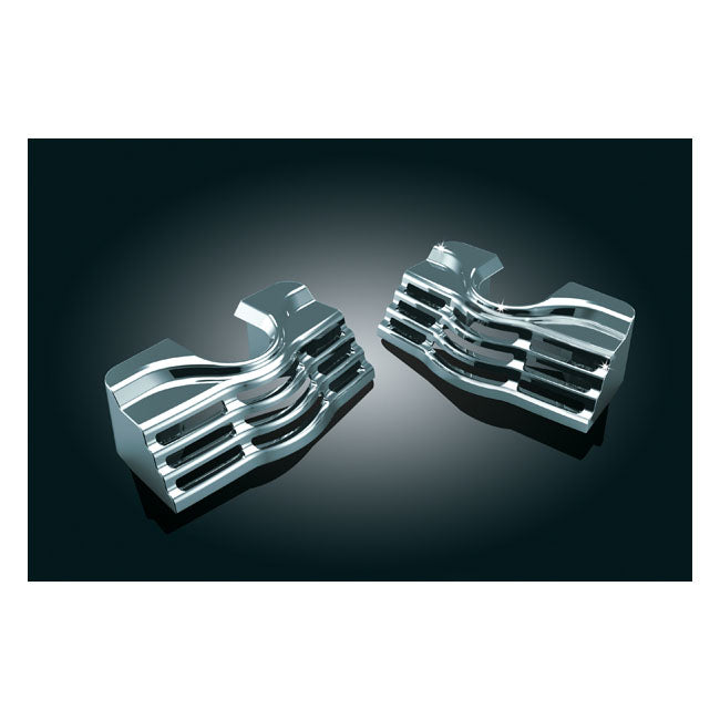 Kuryakyn Stepped Spark Plug & Head Bolt Covers – 1999–2016 FLT/Touring; 2009–2016 Trikes