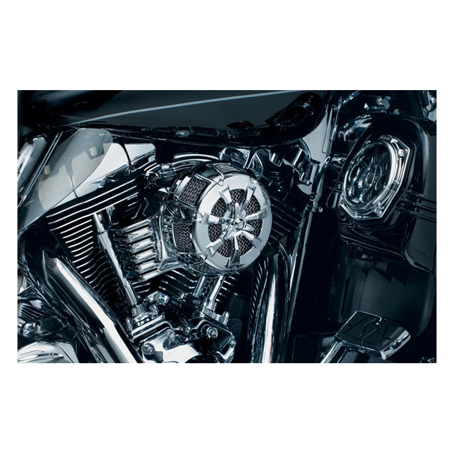 Kuryakyn Alley Cat Air Cleaner Cover. Chrome – 1999–2016 FLT/Touring; 2000–2017…