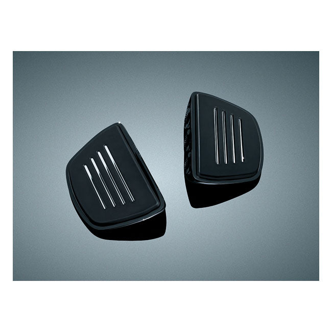 Kuryakyn Premium Mini Floorboard Set. Gloss Black