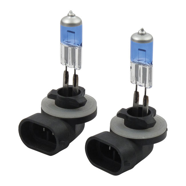 Kuryakyn 12V 27W 881 Passing Lamp Bulb Set. Super White – Various 2012–2024 H-D HDI FLT/Touring…
