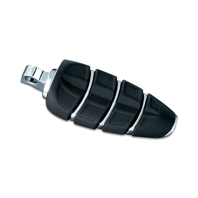 Kuryakyn Kinetic Foot Pegs. Chrome – All H-D with Traditional Male Mount