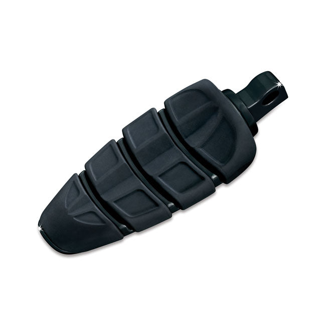 Kuryakyn Kinetic Foot Pegs. Black – All H-D with Traditional Male Mount