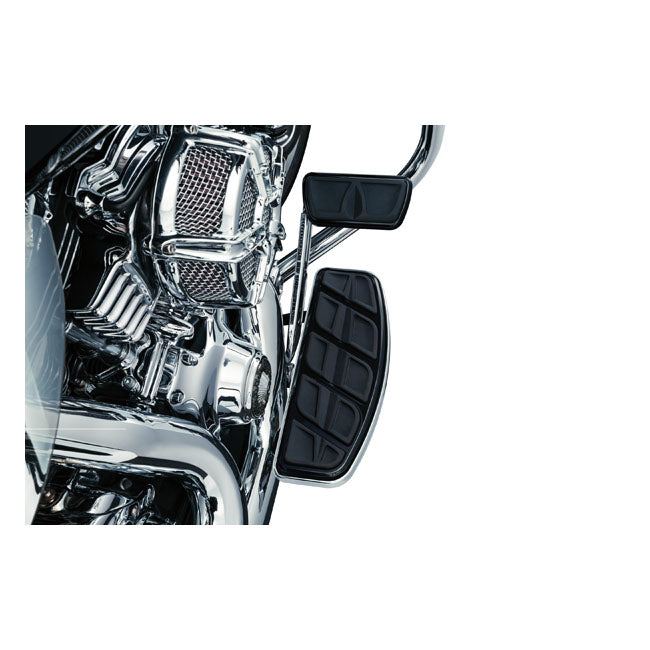 Kuryakyn Kinetic Brake Pedal Pad In Gloss Black For Harley-Davidson FL Motorcycles