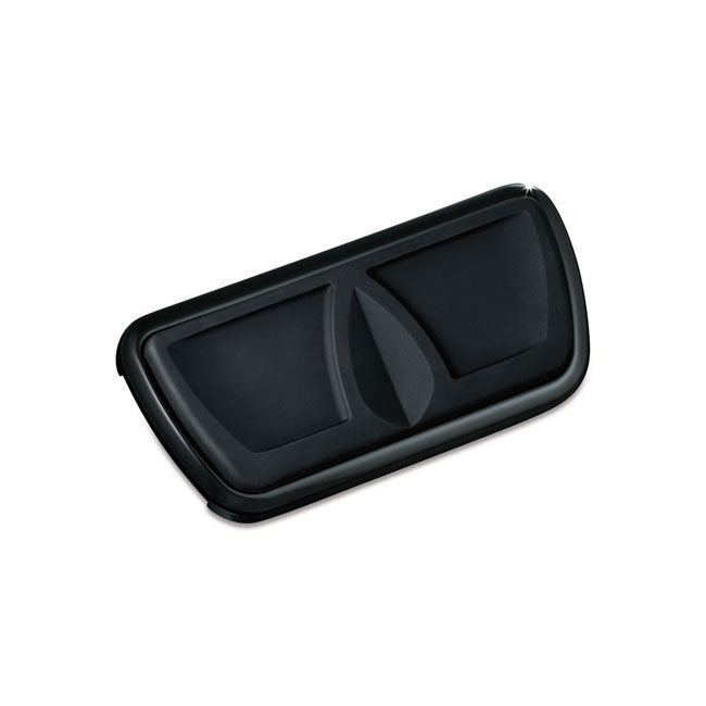 Kuryakyn Kinetic Brake Pedal Pad In Gloss Black For Harley-Davidson FL Motorcycles