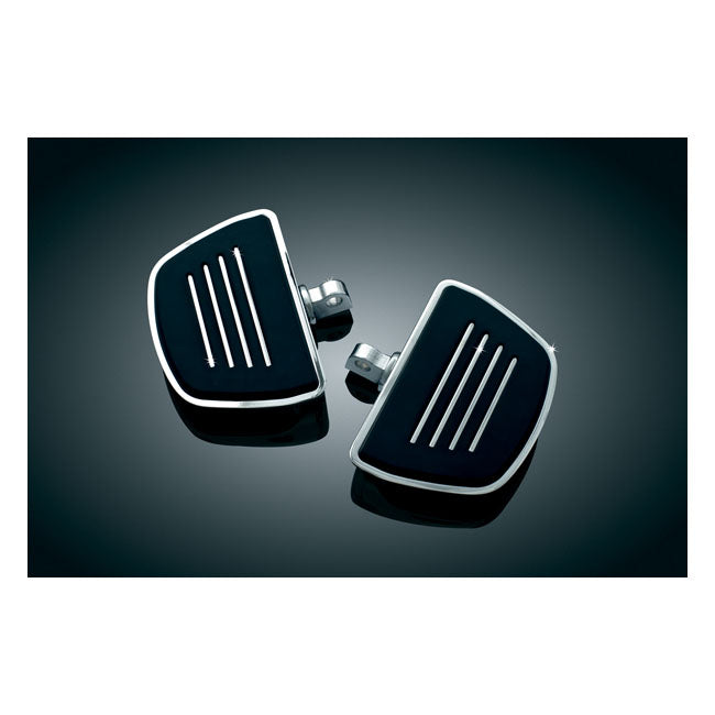 Kuryakyn Premium Mini Floorboard Set. Chrome – All Traditional H-D Male Mount