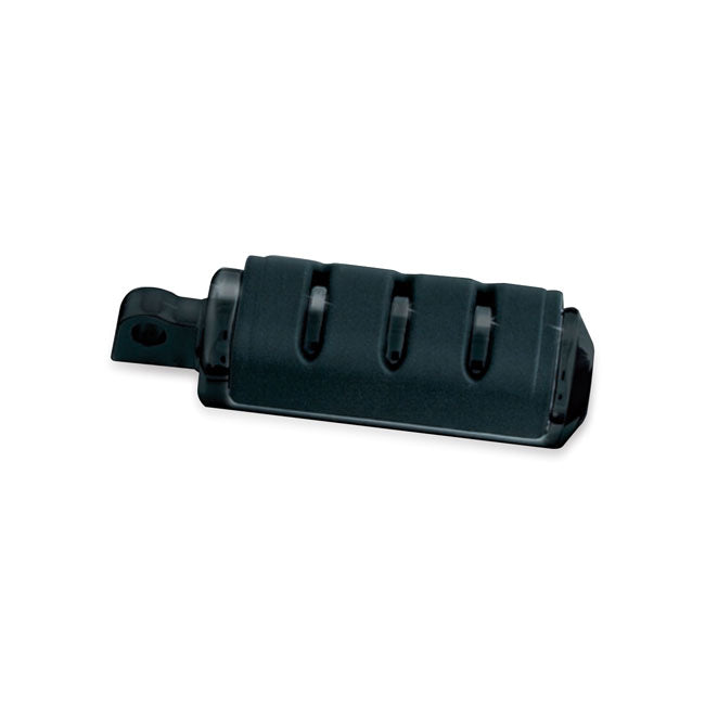Kuryakyn Trident ISO-pegs. Large. Gloss Black – All H-D with Traditional Male Mount