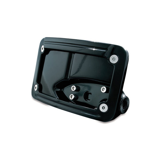 Kuryakyn Curved License Plate Holder, Horizontal