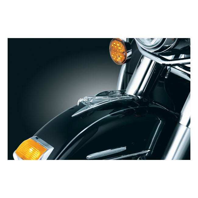 Kuryakyn Deco Eagle Front Fender Ornament. Chrome – Universal Fitment for Front Fenders with…