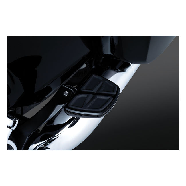 Kuryakyn Kinetic Mini Floorboard Set. Gloss Black