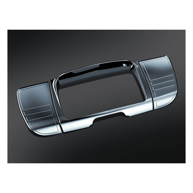 Kuryakyn Tri-Line Stereo Trim Deluxe Kit. Chrome – 2014–2024 FLHT Models; 2014–2023 FLHX…