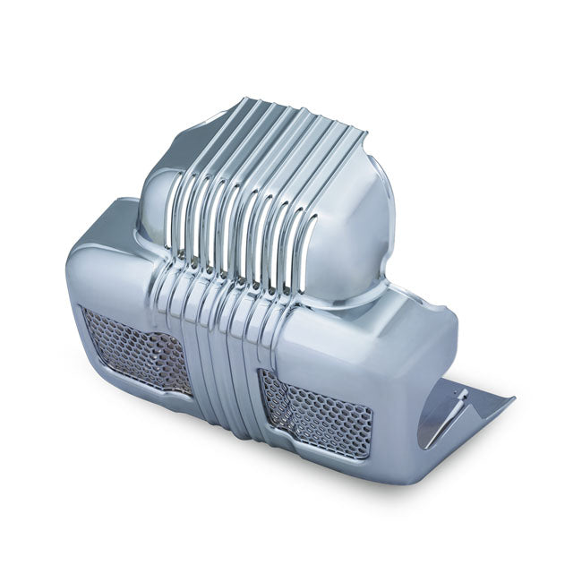 Kuryakyn Water Pump/Voltage Regulator Cover Chrome – 2016 FLTRU Road Glide