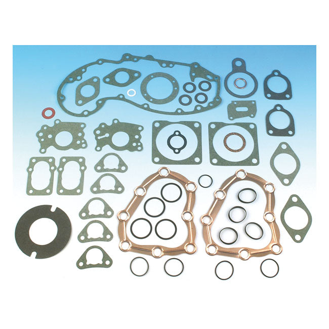 James Gaskets Motor Gasket Kit. 45" Flatheads – 1940–1973 45" Flatheads; 750cc W/WL/G/GE…