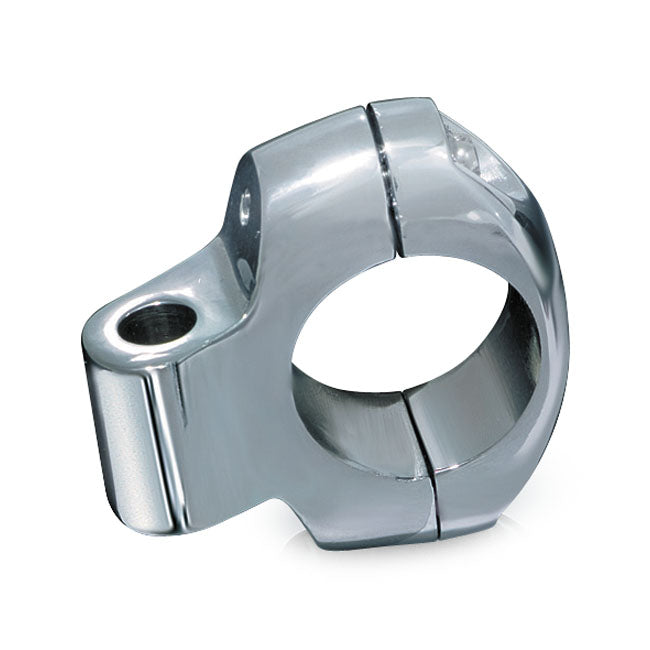 Kuryakyn Accessory Clamp Mount For 1 Inch Handlebars In Chrome