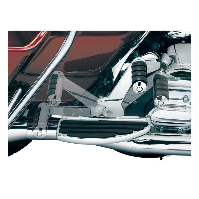 Kuryakyn Adjustable Touring Passenger Pegs. Chrome – 2007–2009 FLT; ROADKINGS WITH PASSENGER…