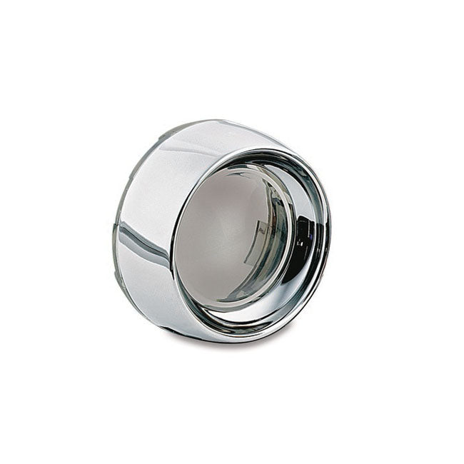 Kuryakyn Turn Signal Recessed Trim Rings & Lens Kit. Chrome – 2000–2023 H-D with Bullet Turn Signals…