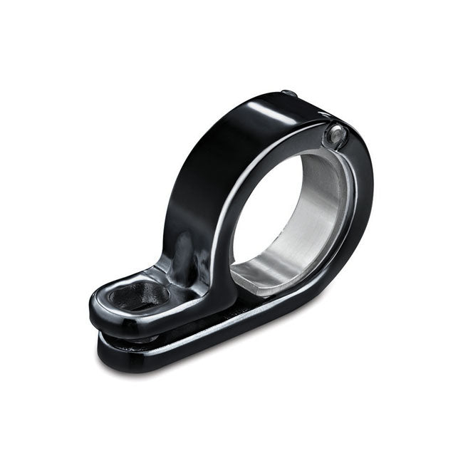 Kuryakyn P-clamp 1-1/8 - 1-1/4". Gloss Black