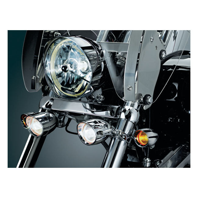 Kuryakyn P-clamp 1-3/8 - 1-1/2". Chrome