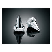 Kuryakyn Stiletto Grip End Caps. Chrome