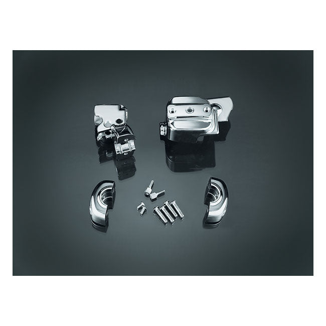 Kuryakyn Brake & Clutch Dress-up Kit – 1996–2014 Softail; 1996–2017 Dyna…