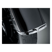 Kuryakyn Fatboy Front Fender Tip. Leading Edge, Chrome – 1990–2017 FLSTF/B Fat Boy