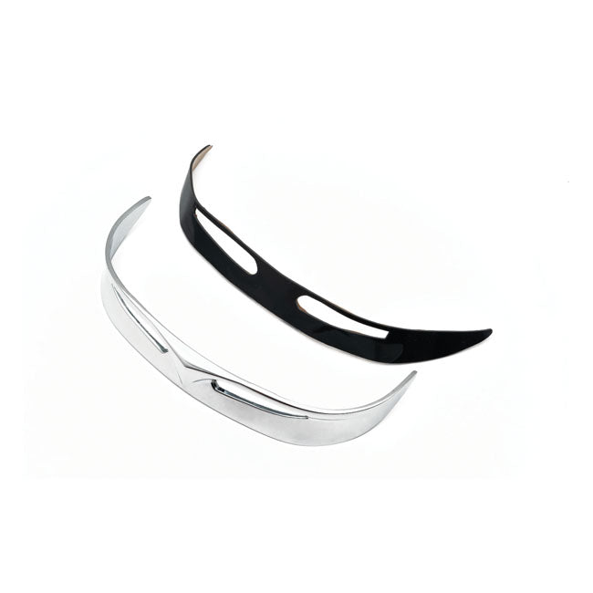 Kuryakyn Fatboy Front Fender Tip. Trailing Edge, Chrome – 1990–2017 FLSTF/B Fat Boy