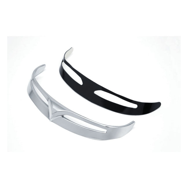Kuryakyn Fatboy Rear Fender Tip. Trailing Edge, Chrome – 1990–2006 Fat Boy