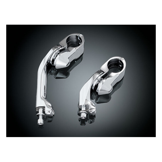Kuryakyn Tour-Tech Cruise Peg Mounts. Short. Chrome