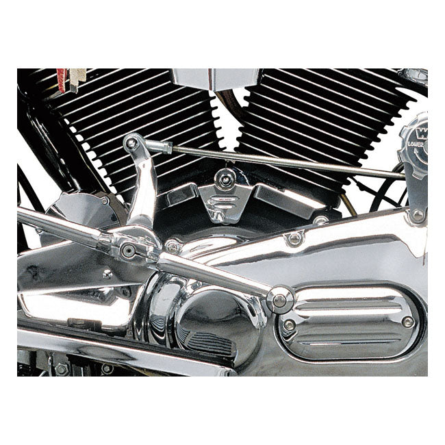 Kuryakyn Cylinder Base/Timing Hole Cover – 1984–1999 Evo Big Twin with Floorboards…