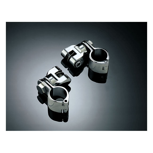 Kuryakyn Magnum Cruise Peg Mounts 1-1/4" (32mm). Chrome – Traditional H-D Male Mount