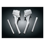Kuryakyn FLT Deluxe Frame Neck Cover Kit. Chrome – 1995–2005 FLT/Touring; Roadking