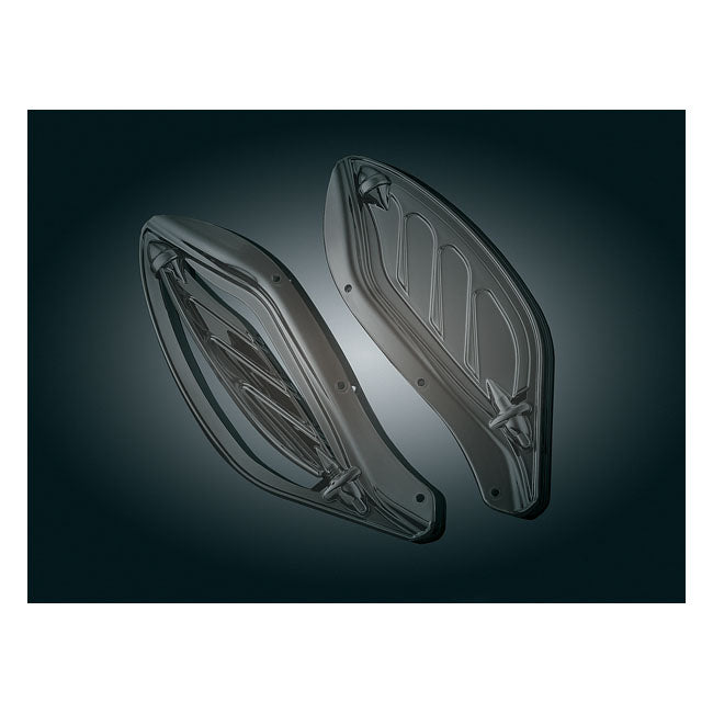 Kuryakyn Dragon Wings for Airmaster Fairing, Dark Smoke – 1996–2013 FLHT Electra Glides; FLHX…