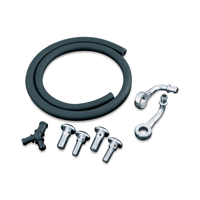 Kuryakyn Bluegrass Breather Kit – 1993–1999 Evo Big Twin Most Carburetor…