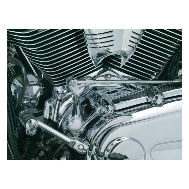 Kuryakyn Cylinder Base Cover. Chrome – 2007–2017 Softail