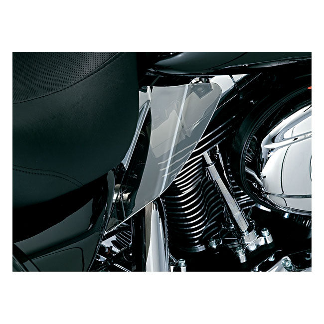 Kuryakyn Saddle Shield Heat Deflectors – 2008 FLT/Touring