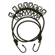 Army Surplus Fosco Clothesline with 8 Utility Hooks