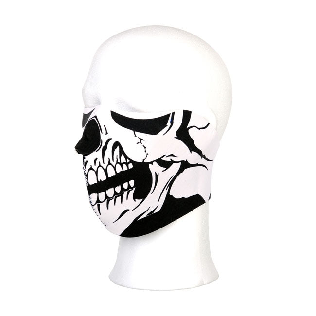 Army Surplus Half Face White Skull Face Mask