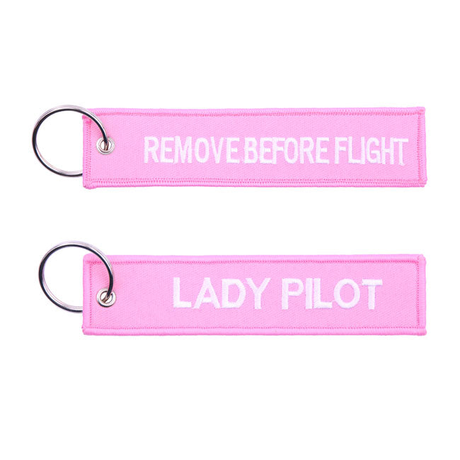 Army Surplus Rbf & Lady Pilot Keychain – Keys; Charms; and Other Items