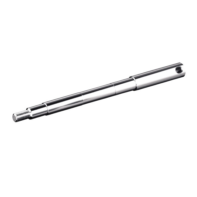 Rebuffini Repl. Wheel Axle Chrome for 88-99 FXD, XL Wide-Glide Tree Trees