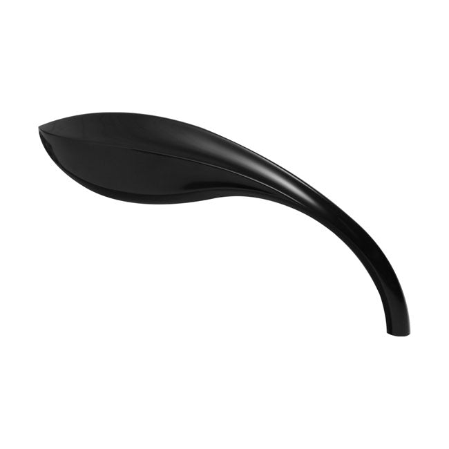 Rebuffini, Pegasus Mirror Right Side. Black Anodised for 65-Up H-D