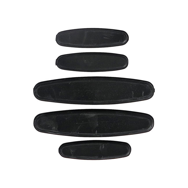 Rebuffini, Repl. Ellipse Rider Footpeg Rubbers (5-Piece)